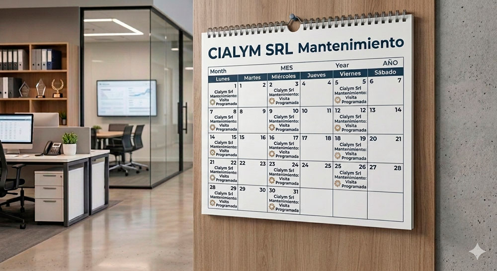 Abono mensual de horas de mantenimiento - Cialym